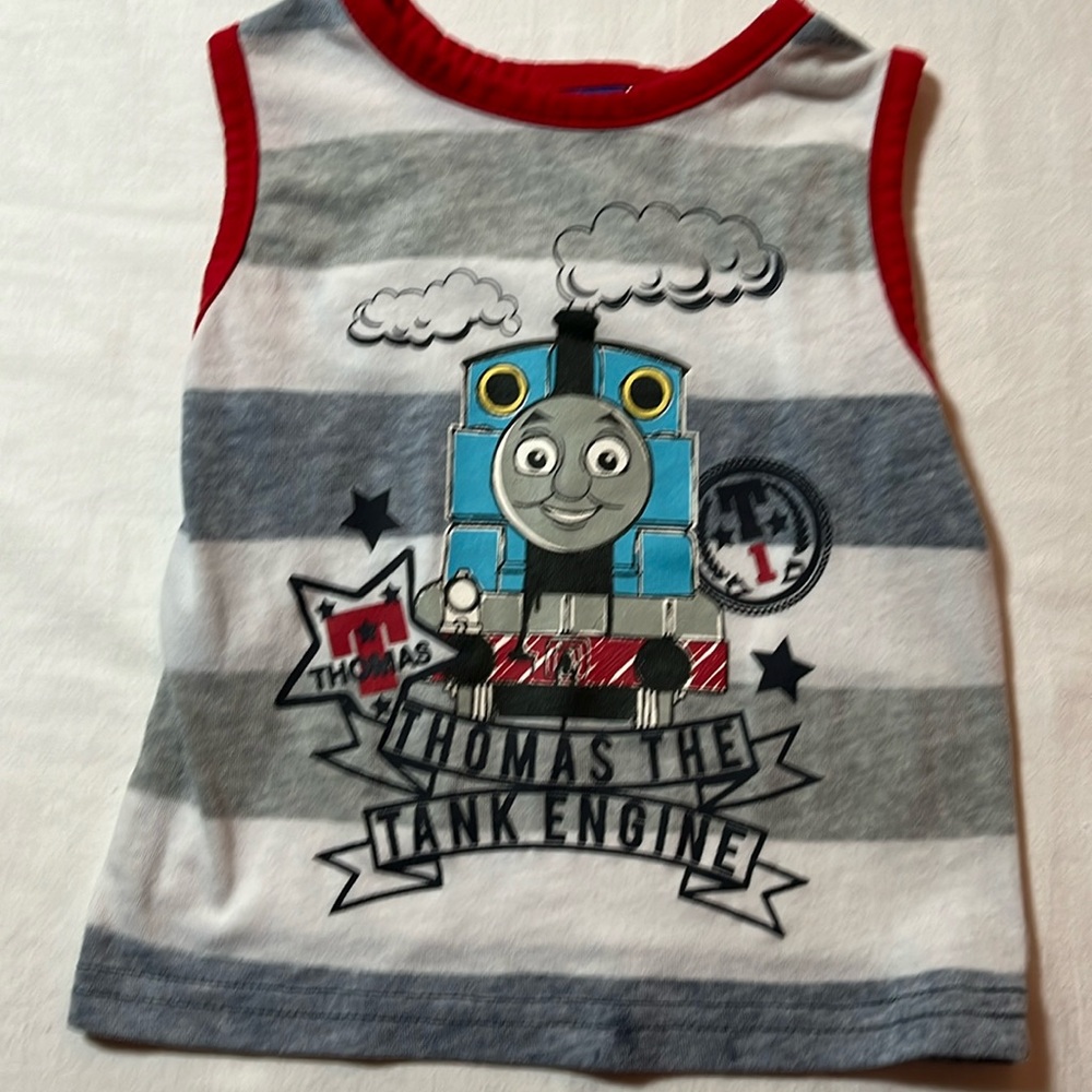 0-3M Thomas the Tank tank top